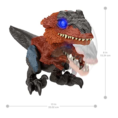 Mattel Jurassic World Uncaged Płomienny dinozaur Figurka z dźwiękami GYW89