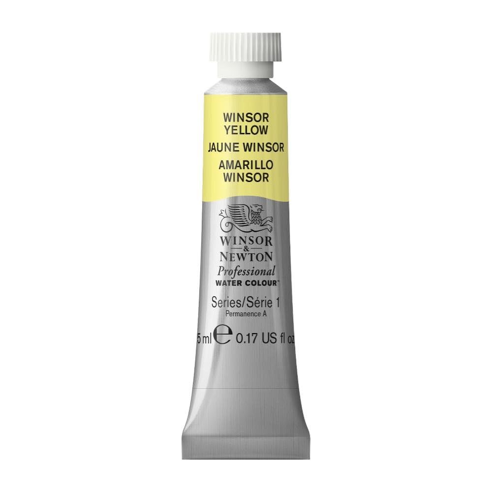 Winsor & Newton Acuarela Profesional - Pintura de Acuarela, Alta Luminosidad, Resistente a la Luz, Calidad de Archivo, Tubo de 5ML, Color Verde De Perileno — view 180