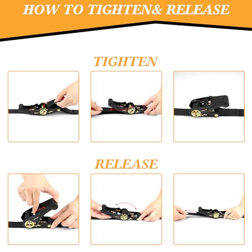 Truck Bed Dog Tether for Two Dogs,Ratchet Tightening Adjustable Double Safety Truck Bed Dog Leash System for Pickup, SUV, Cars & Trucks Truck Bed Dog Tether for Two Dogs,Ratchet Tightening Adjustable Double Safety Truck Bed Dog Leash System for Pickup, SUV, Cars & Trucks