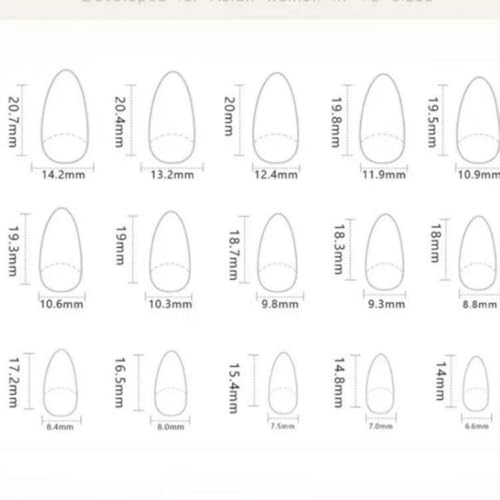 Image of Purple French Tip Press on Nails Flower Fake Nails Short Almond False Nails with Design Nude Glue on Nails Glossy Artificial Acrylic Full Cover Lilac Floral Stick on Nails for Women Manicure 24Pcs