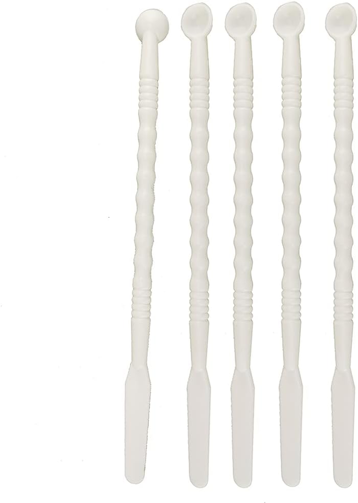 Melleco5pcs Dental Cement Mixing Spatula Porcelain Zirconia Powder Composite Dipper