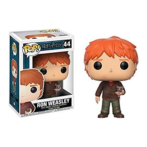 Funko POP! Harry Potter: Ron with Scabbers, Brown Cover