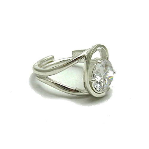 Bague en argent massif 925 ajustable résolvant le problème de taille - 2
