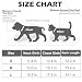 EXPAWLORER Kapuzenpullover für Hunde, Katzen, Welpen, kleine Tiere, Small, Black and White Plaid
