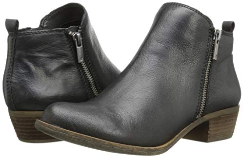 Lucky Brand Womens Basel Ankle Bootie, Black 03, 8.5 Us #TOP6