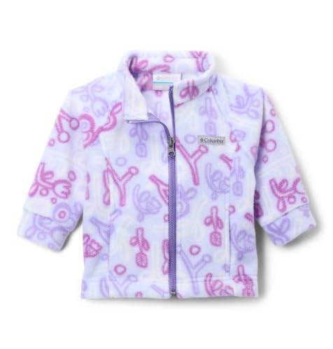 Image of Columbia Youth Girls Benton Springs II Printed Fleece Jacket