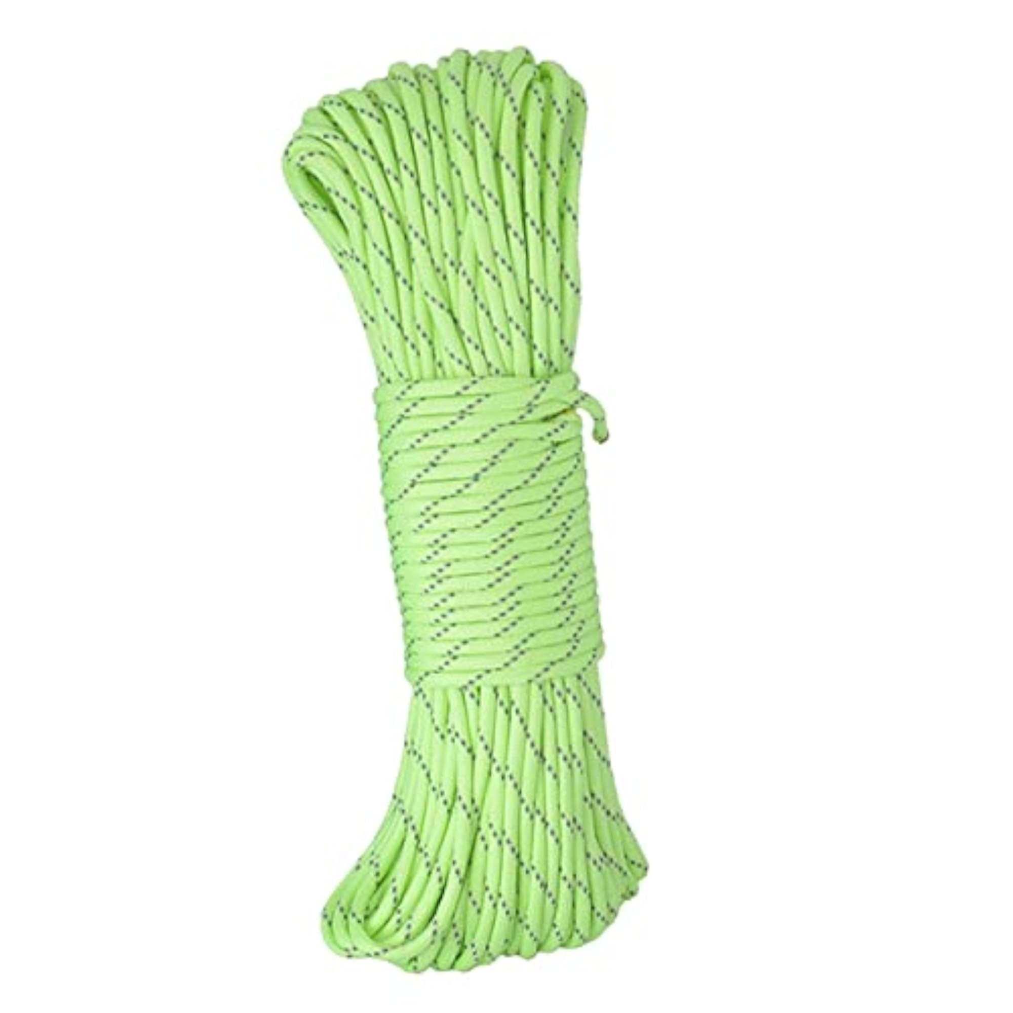 Glow in The Dark Reflective Tent Stakes, 31M Green