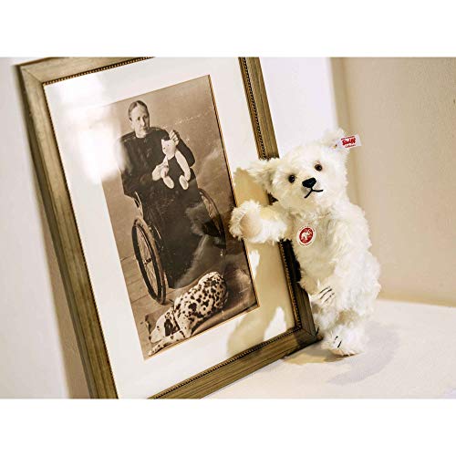 Steiff 006821 Margarete Memorial Teddybär - weiß 29 cm 5-Fach gegliedert – Bild 4