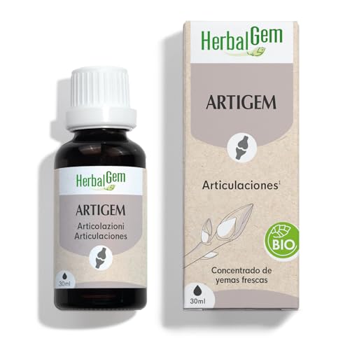 HERBALGEM - ArtiGem - Confort Articular - Complemento Alimenticio de Yemoterapia Concentrada Bio - 30 ml