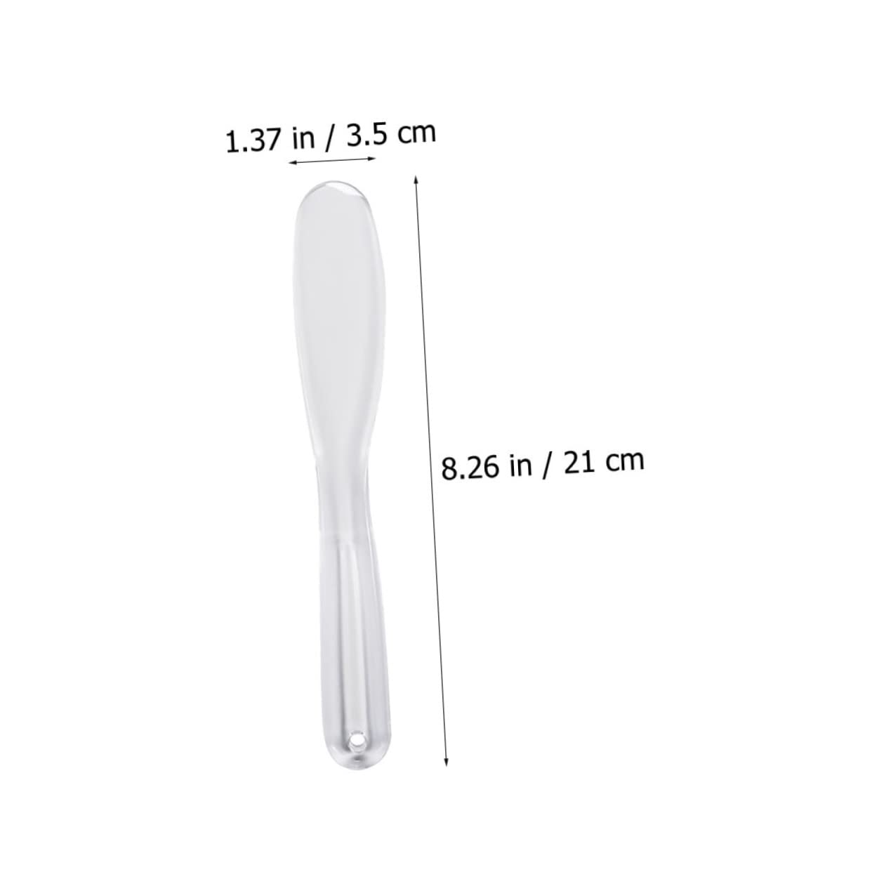 FRCOLOR 4pcs Plastic Mask Rod Scraper for Face Skin Treatment Peel off Mask Applicator