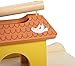 small foot Steckspiel Arche Noah „Safari“, Motorikspielzeug aus Holz mit 15 Tierfiguren, Taufgeschenke für Mädchen und Jungen, für Kinder ab 12 Monaten, 12456