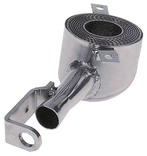 Tubo bertos Grabadora Diámetro 74 mm Longitud 180 mm para fritura Altura 60 mm