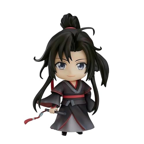 Figura de anime LAN WangJi/Wei WuXian Caras intercambiables Figura de acción PVC Decoración de escritorio Modelo de anime