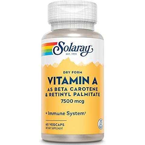 SOLARAY Dry Form Vitamin A Cover
