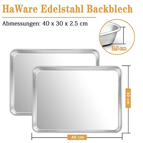 Plaque de cuisson rectangulaire en acier inoxydable avec papier de cuisson - 3