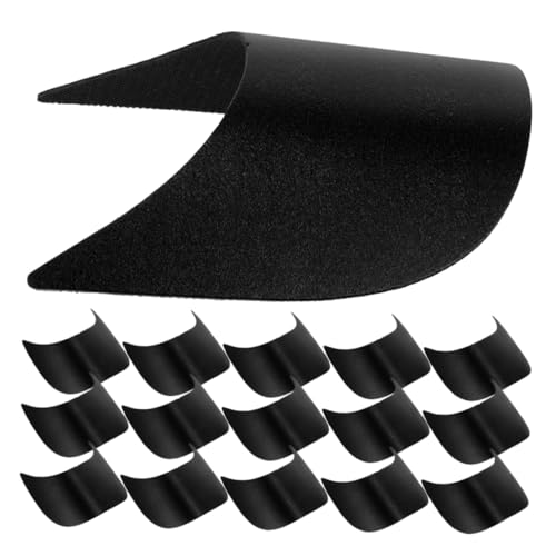 Casquette baseball déformée ? Visière de protection noire 30 pièces
