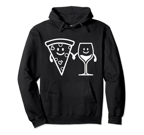Pizza Lover Pizzeria Pizza And Wine Italian Food Chef Sudadera con Capucha