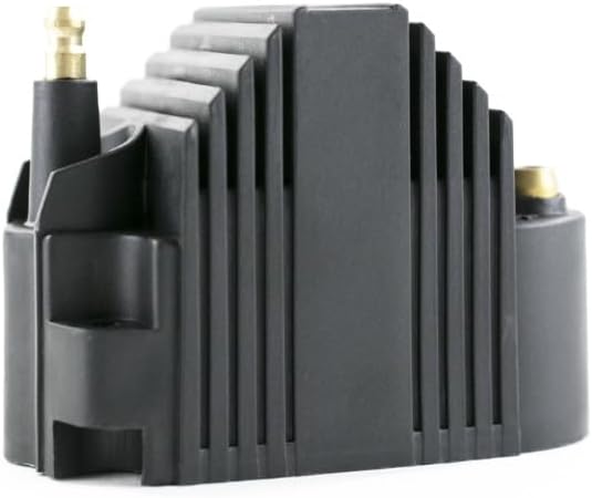 Top Street Performance Universal Compact E-Core Remote Ignition Coil - Black