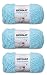 Bernat Bulk Buy Pipsqueak Yarn (3-Pack) Blue Ice 162059-59745