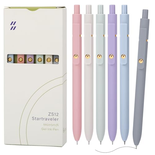Pack de 11 bolígrafos gel negro punta fina 0.5mm miniatura 2