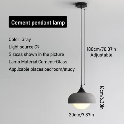 Lámpara de techo interior regulable de estilo nórdico e industrial gris 8
