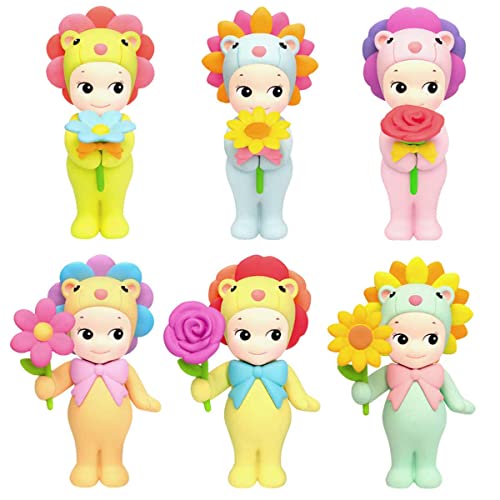 Sonny Angel Flower Gift   Figurita en forma de bebé con flores