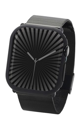 エレコム Apple Watch ケース [42mm] Series 10 ハードバンパー ブラック AW-24BBPPBK