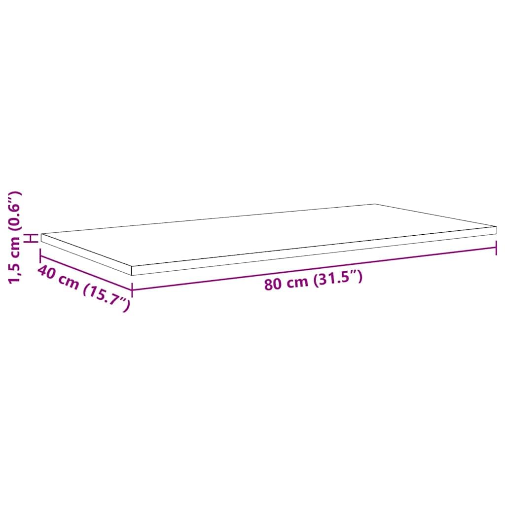 Scaffale a 3 livelli, 4 pezzi, 80 x 40 x 1,5 cm, in legno, nero, per soggiorno, studio, camera da letto, corridoio, salvaspazio, per riporre e organizzare libri e decorazioni
