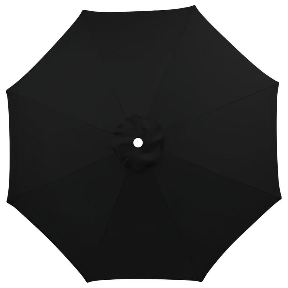 Tkanina zastępcza do dużego parasola ogrodowego, 2 m do 3,5 m, odporna na blaknięcie górna część baldachimu, żebra 6/8, pokrowiec na parasol na stół zewnętrzny, 18 żywych kolorów