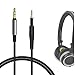 Geekria Apollo Upgrade Cable for AKG K430 K450 K451 K452 Q460 K480, JBL J55 J55a J55i J88 J88a J88i Headphones and More/Braided Tangle-Free Premium Headphone Replacement Audio Cord (Black 2ft)