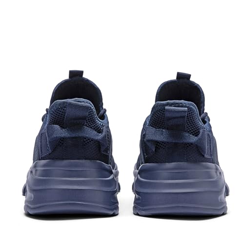 Image of Men's Slip on Walking Shoes Tennis Running Sneakers Lightweight Breathable Casual Soft Sole Comfort Work Gym Trainers
