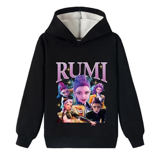 DianShao Kpop Huntrix - Sudadera con capucha de forro polar cálido, estilo hip-hop...