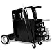Produktbild yorten Schweißwagen aus Stahl mit 4 Schubladen Abschließbar Schwarz 73,5 x 42 x 72 cm (L x B x H)