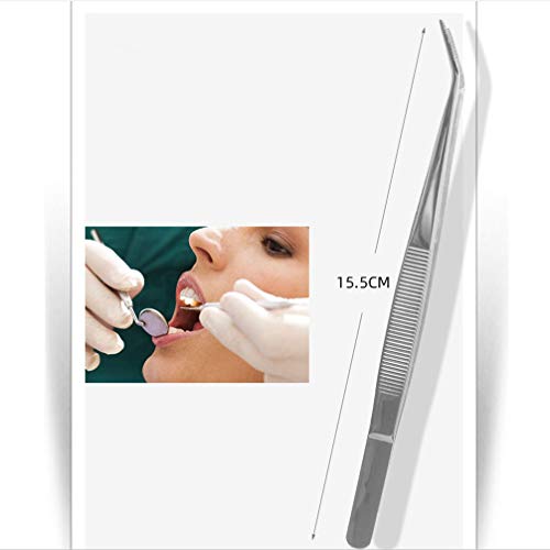 Conjunto de limpadores de língua SUPVOX de aço inoxidável para pinças portáteis e cuidados bucais fe