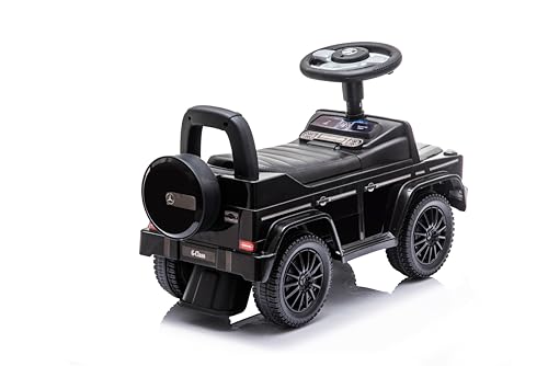 Image of Best Ride On Cars Mercedes G-Wagon Push Car, Black, Large