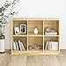 SKM Libreria 104x33x76 cm in Legno Massello di Pino