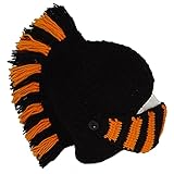 Bonnet d'hiver tricoté amusant et charmant avec barbe farfelue, vous garde à la fois tendance et au chaud.