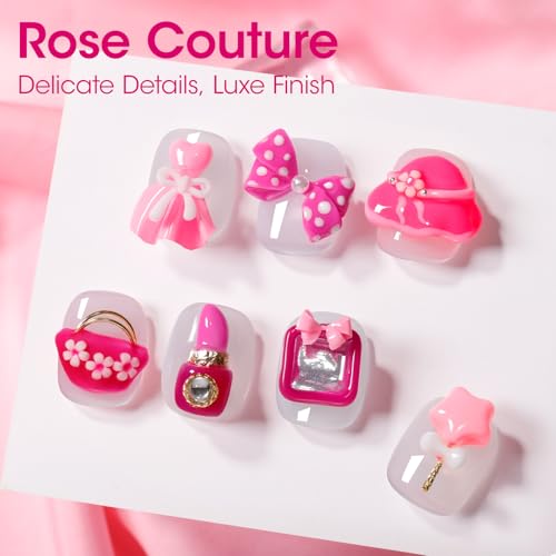 Set de esmaltes de gel Gellen 6 colores Velvet Rose miniatura 4