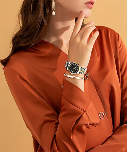 Image of OLEVS Womens Automatic Watch Diamond Fashion Luxury Dress