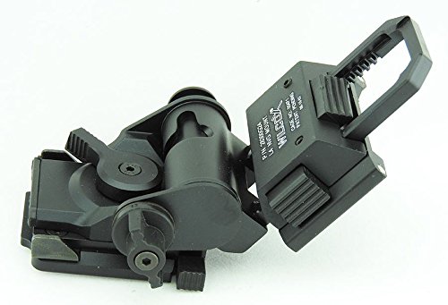 Airsoft Wilcox Type Nvg Mount Helmet Night Goggles Ops Core Fma Pvs Black L4 @ Helmet World #TOP1