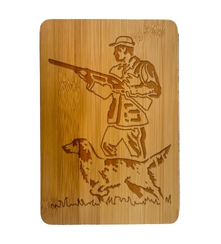 Hunter & Bird Dog Upland Pheasant Cutting Board 9.75" x 6.75