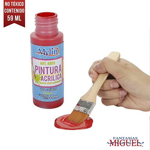 Listado y reviews de Pintura acrilica roja los 7 más buscados. 11 Imagen adicional