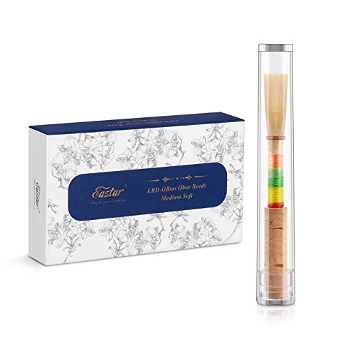 image for Eastar ERD-OBms Oboe Reed, Medium Soft Reed with Individual Moisture-P