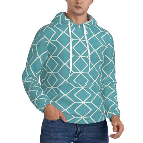 Sweat à capuche polaire bleu homme : fini le froid en voyage