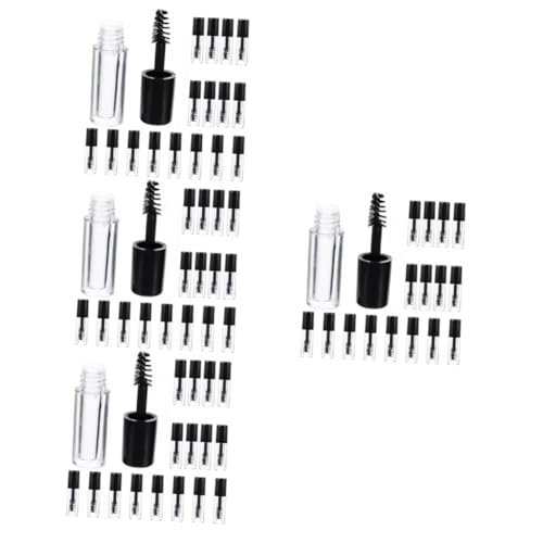 FOMIYES 80 Piezas pestañas vacias envases vacios de rimel Tubos de rímel vacíos Botellas de rímel Recargables Botellas de rímel rellenables Tinte de Labios máscara de Tubo Botella de rímel