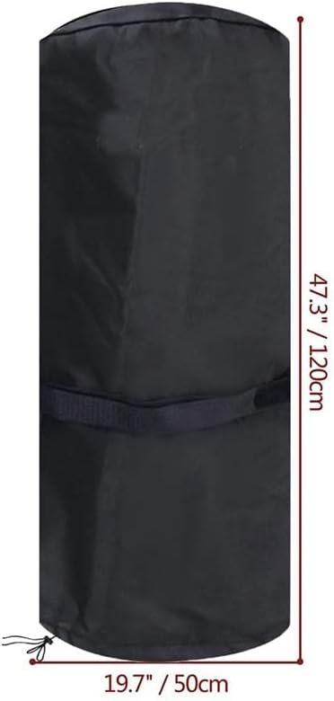 Heater Covers Waterproof with Zipper,Heavy Duty Tear-Proof,Anti-Snow, Wind-Resistant Dust-Proof Cover for Patio Heate - (Color: Light Yellow)