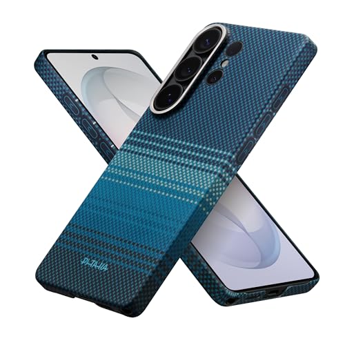 �y�ɔ�NFC�Ή�-PITAKA�zGalaxy S26 Ultra�p �P�[�X MagSafe�Ή� �s���{�^���t�� NFC�Ή� �A���~�h�@�ې� ���� ���y�� �ϏՌ� �~�j�}���X�g �V���v�� ���C�����X�[�d�Ή� S26 ultra�J�o�[ Moonrise��