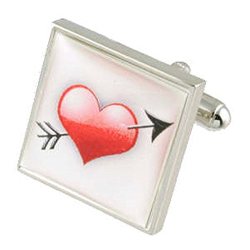 Gemelos de flechas de cupido un detalle romántico de San Valentín inolvidable