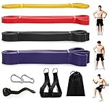 【Produktinhalt】ein Gelb Widerstandsband und ein rotes Widerstandsbänder und ein schwarzes Widerstandsbander und ein Lila Widerstandsbander ，Voll ausgestattet mit einer Türanker, 2 Griffen und 2 Stahlhaken.