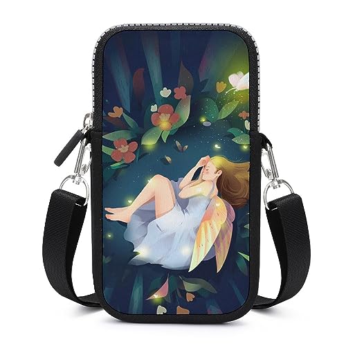 Pochette téléphone portable anime sac bandoulière idéal pour festival et sorties